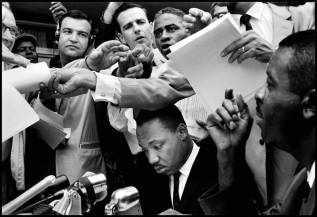 Bruce Davidson, 'Birmingham, Alabama. Reverend Martin Luther King at a press conference' (1962)