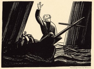 Father Mapple of Moby Dick, by Rockwell Kent